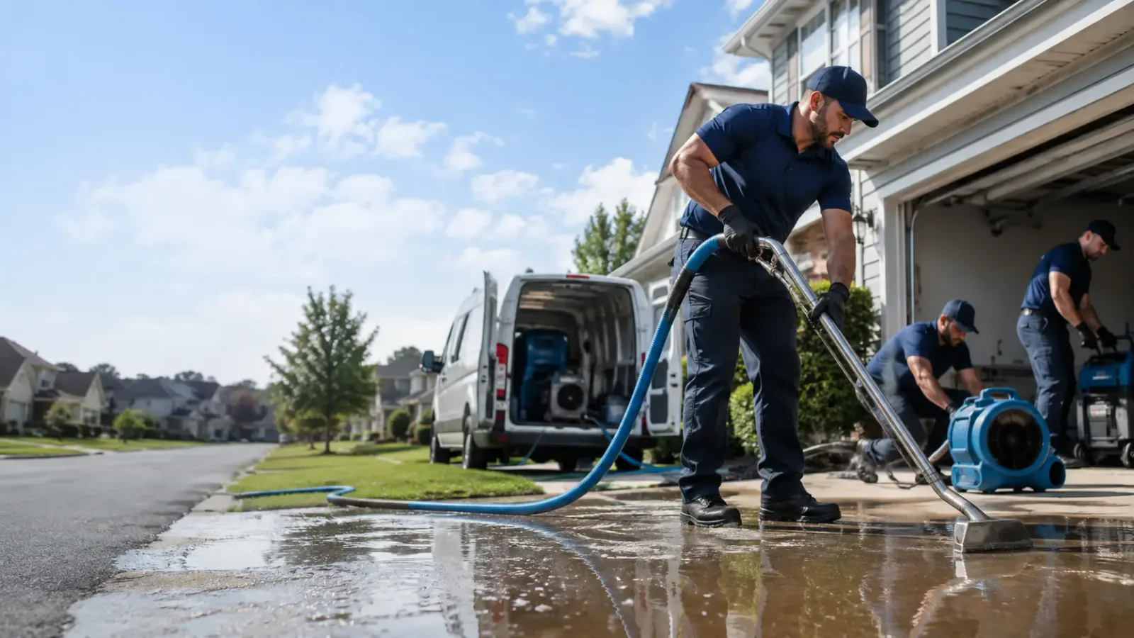 Flood Damage Restoration in Gas, KS
